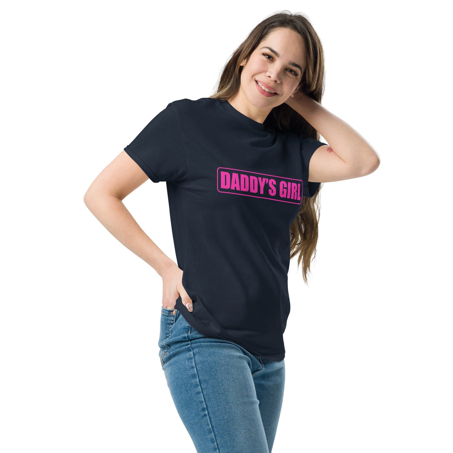 Daddy's Girl with Pink Lettering T-Shirt